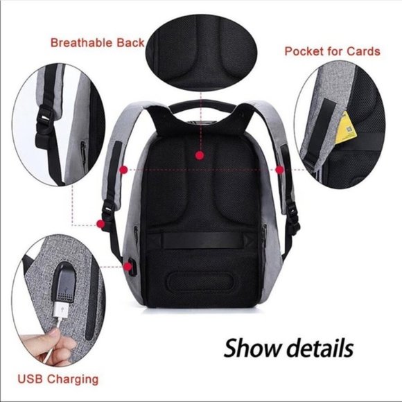 Anti Theft Backpack -BNWOT - Picture 4 of 6